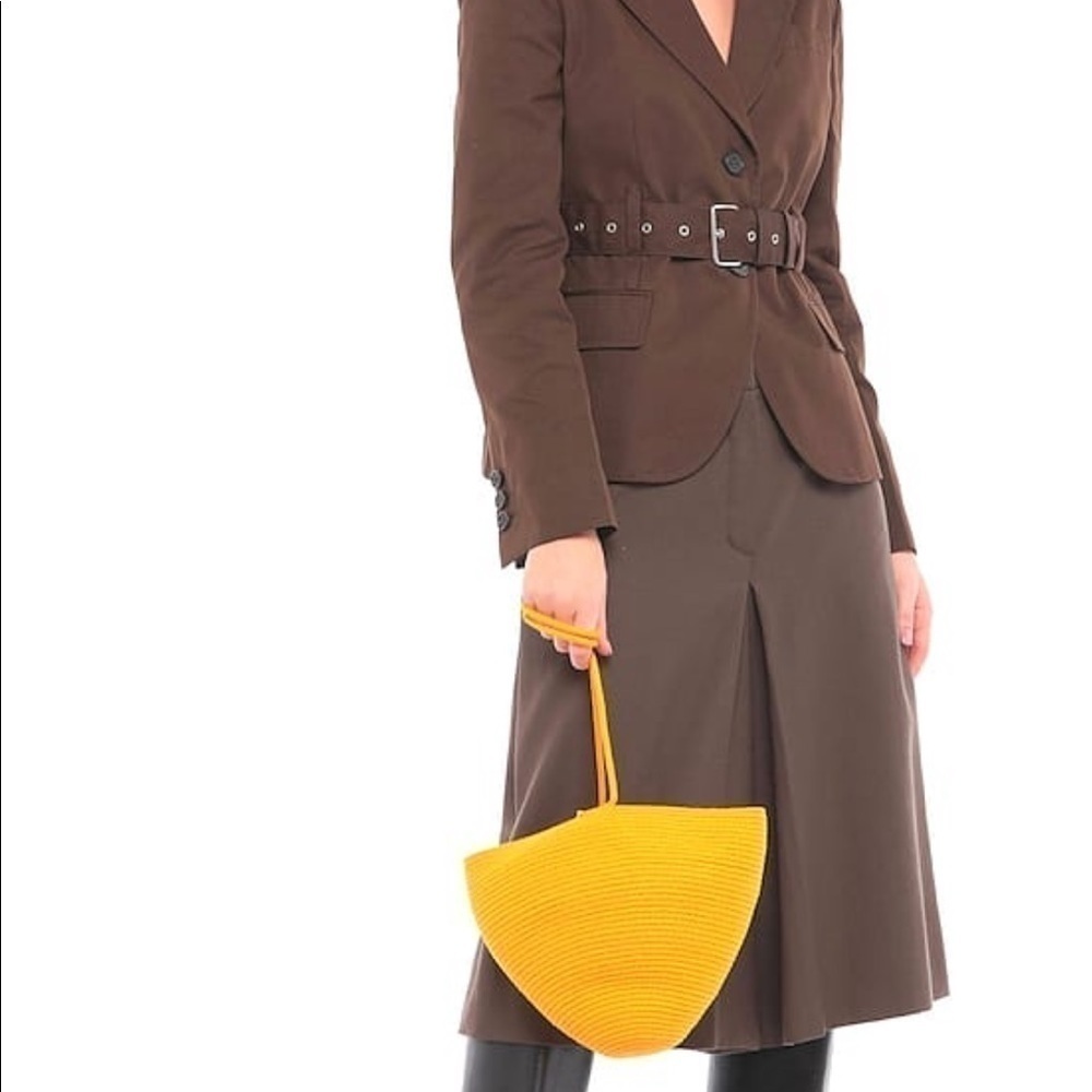 Catzorange Orange Tangerine Rope Cotton Bag